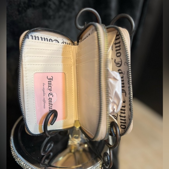 🩷🩷NWT-JUICY COUTURE CAFÈ FLAWLESS MEDIUM DOUBLE ZIP AROUND WALLET🩷🩷 - Picture 9 of 12